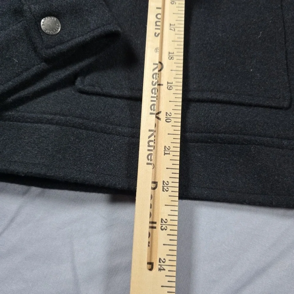 Banana Republic Women's Full Front Zip Jacket Black Color Size Large NWT - Picture 9 of 10
